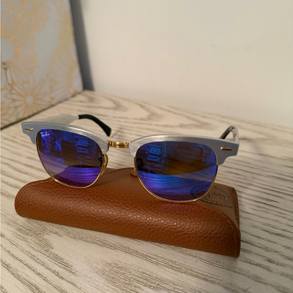 Ray-Ban Polarized Clubmaster Sunglasses
